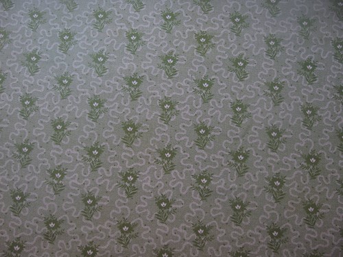 Cotton Fabric Green Plant print By Fabri-Quilt 44" X 36" 422 - Picture 6 of 9