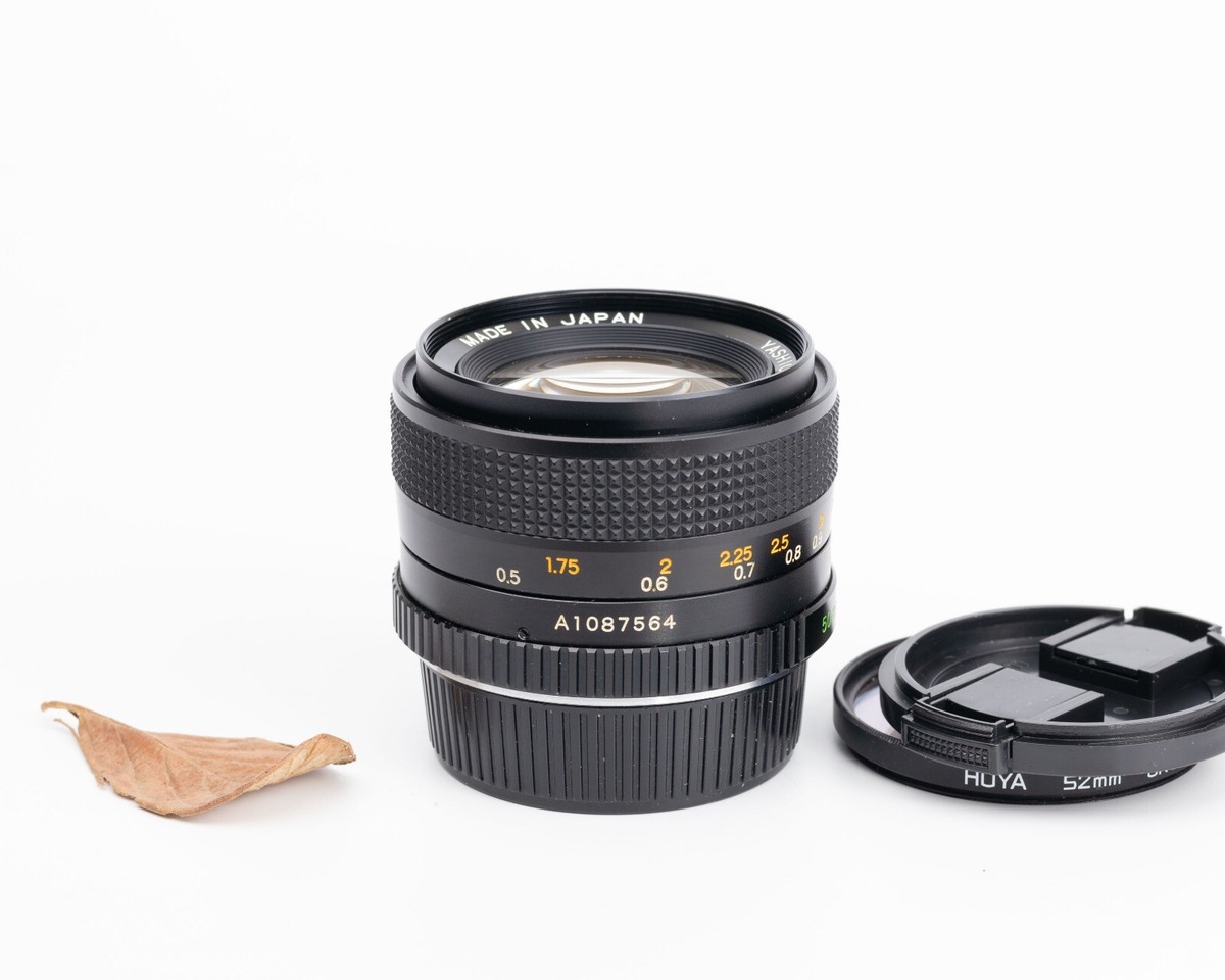 YASHICA　ML　50mm 1.4　131 Cla'd Yashica ML 50mm f/1.4 Vintage Contax Yashica Mount