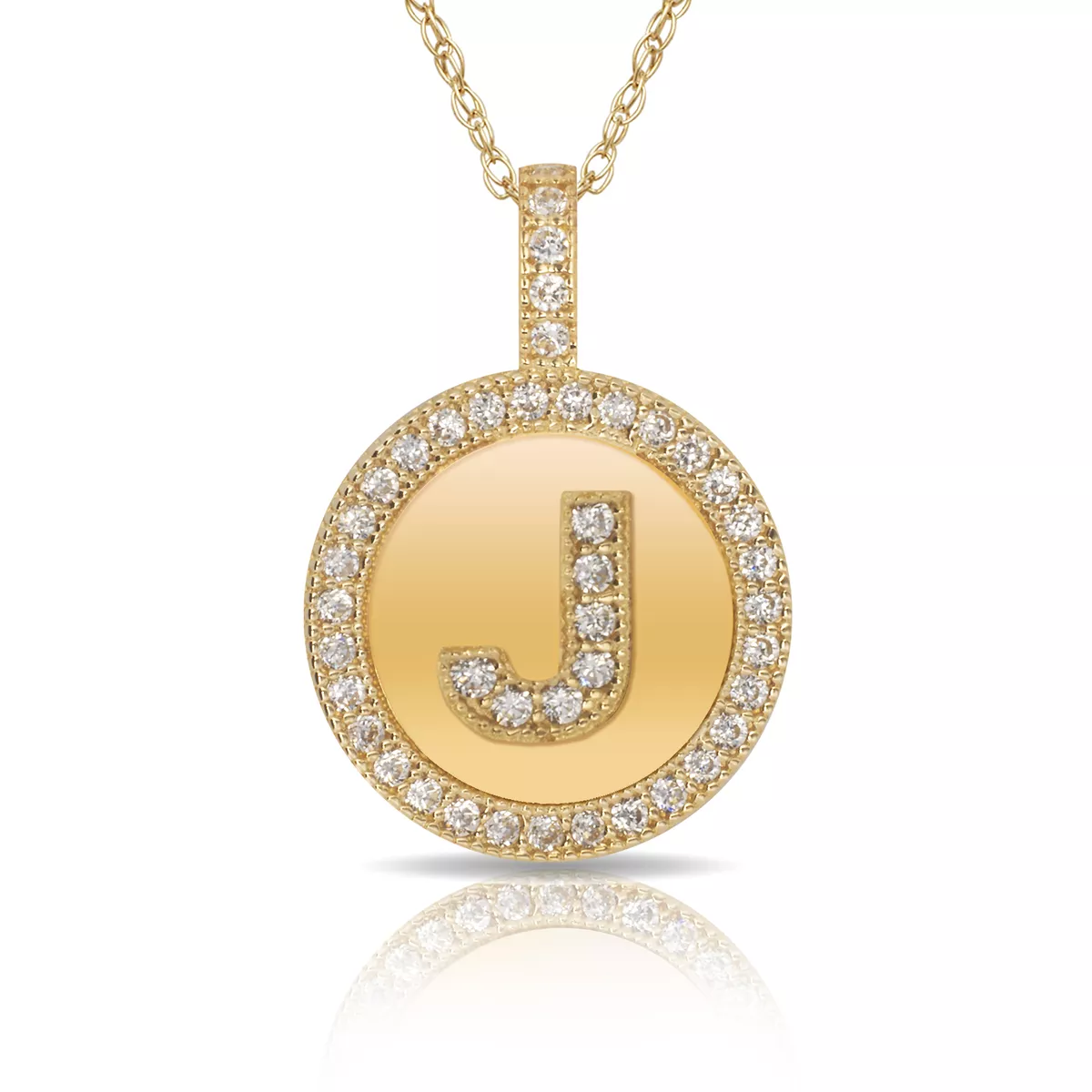 Letter j pendant gold deals