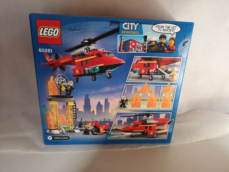 LEGO City 60281 : L'hélicoptère de secours des pompiers- Neuf et scellée - Photo 2/4