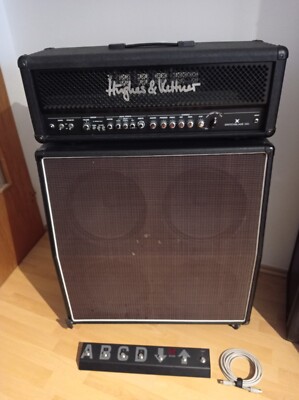Hughes & Kettner Switchblade 100 Topteil + Framus FR Box + FSM-432 Footboard