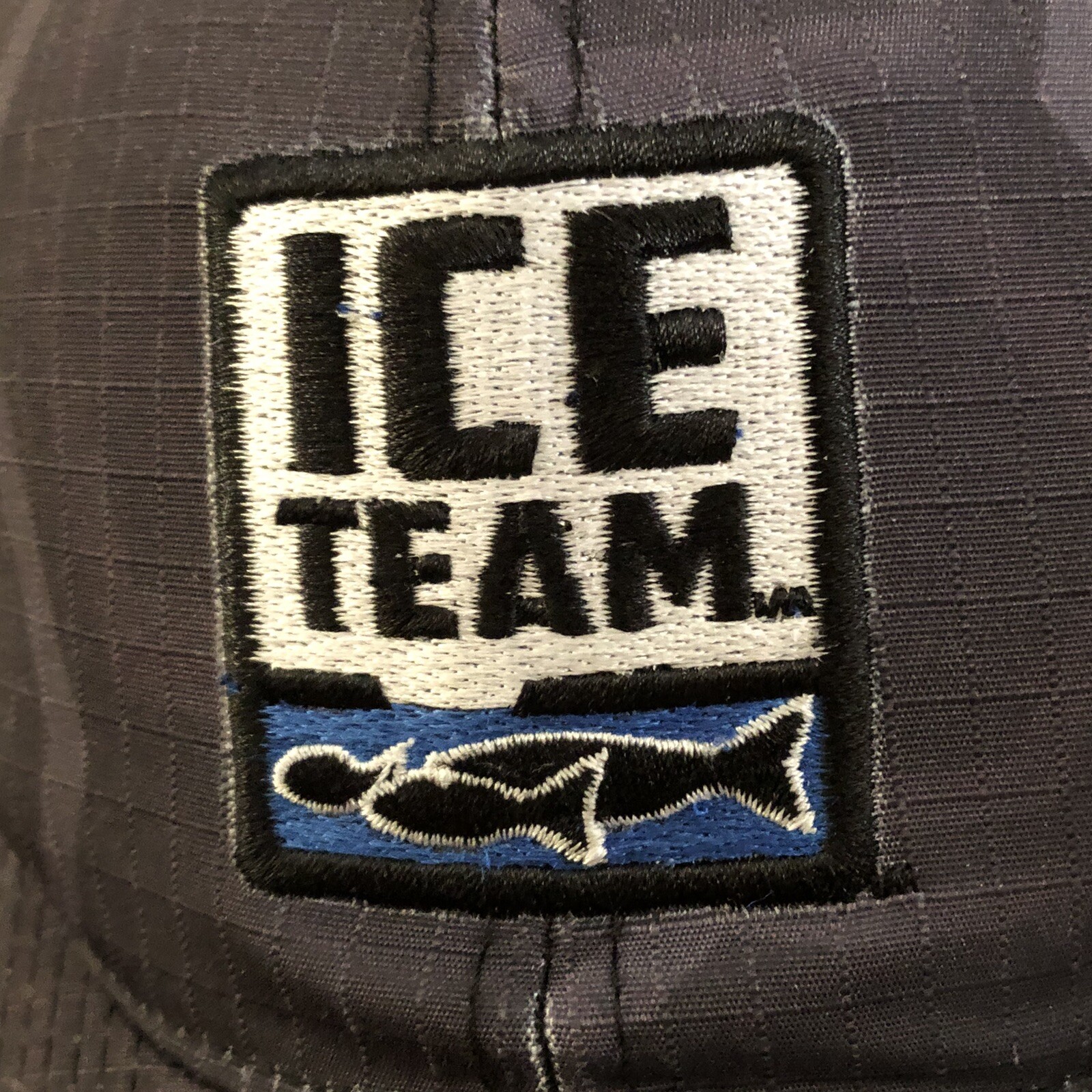 CLAM "TEAM ICE" ICE FISHING PRODUCTS HAT BROWN/BLACK … Gem
