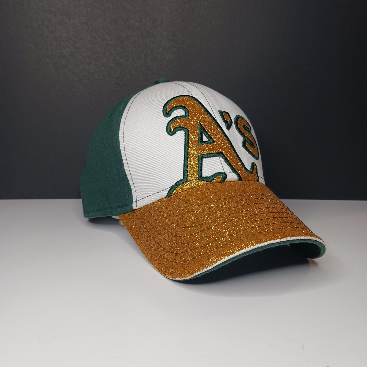 New Era 9Forty Oakland A's Hat Cap Youth Girls Hook and Loop