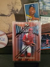 1997 Topps Finest Eddie Taubensee Refractor Warriors #59 🔥