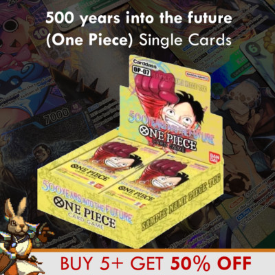 500 Years In The Future Card Singles (ENGLISCH) - One Piece Trading Card Game