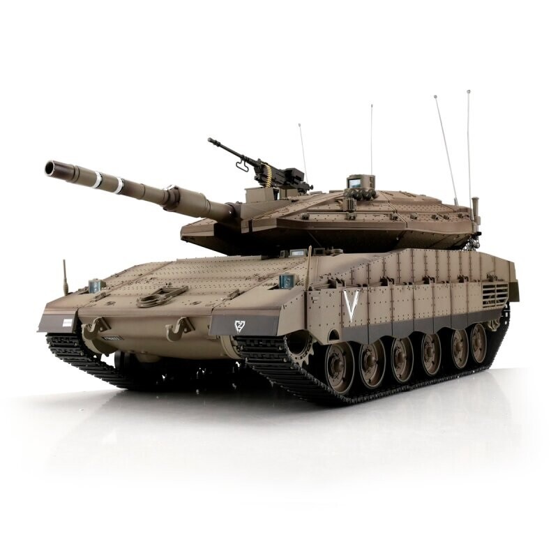 (訳ありセール 格安) Israel Long Heng 1/16 IDF Airsoft Tank RC IV MK Merkava 戦車、軍用車両