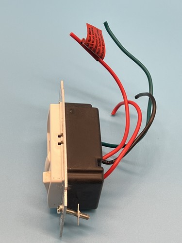 Leviton Sureslide Dimmer 6674-P0W mit voreingestelltem Schalter, weiß sehr gut 😊 - Bild 3 von 6