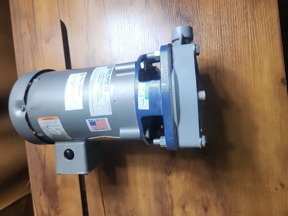 Price Pump Close Coupled Horizontal CPVC Centrifugal Pump HP75CN1-450-06111-100 - Image 2 of 4