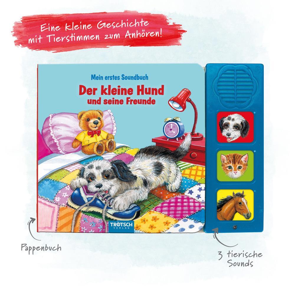 Thumbnail - Trötsch Tierstimmenbuch Der Kleine Hund Und Seine Freunde Trötsch
