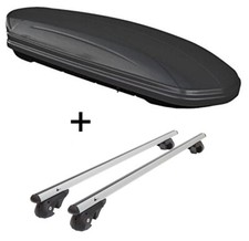 Skibox VDPMAA460L matt+Alu Relingträger VDP004L für für VW Passat Variant B7 10-