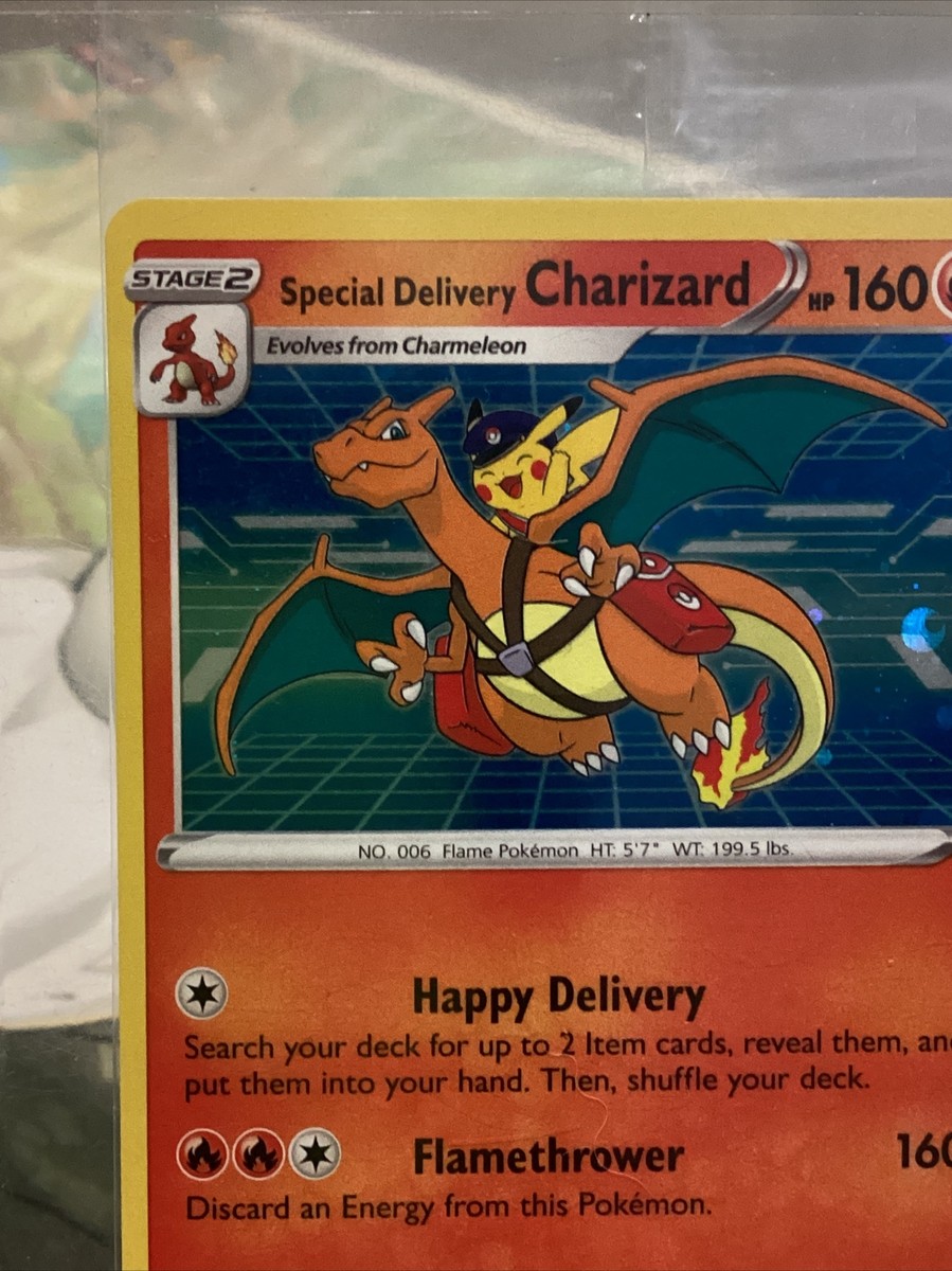 【希少】Special Delivery Charizard 未開封 Special Delivery Charizard Promo Card SWSH075 Pokemon Center