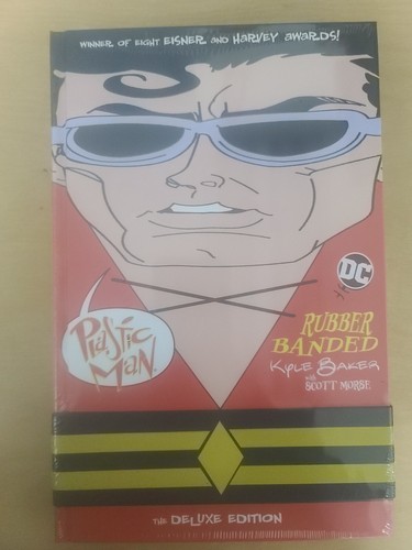 HTF OOP! Plastic Man: Rubber Banded Deluxe Edition SEALED (DC Comics)