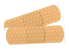 Adhesive Bandage Sticker Size 1.5 Tall X 5 Long Quantity 2 Band-aid Jdm