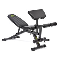 Adidas Weight Bench Adjustable Gym Flat Incline Decline w/ Preacher & Leg Curl