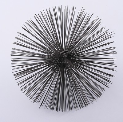 Kaminbesen Stahl Rund 35cm | Für Gemauerte Schornsteine Mit M12 Gewinde