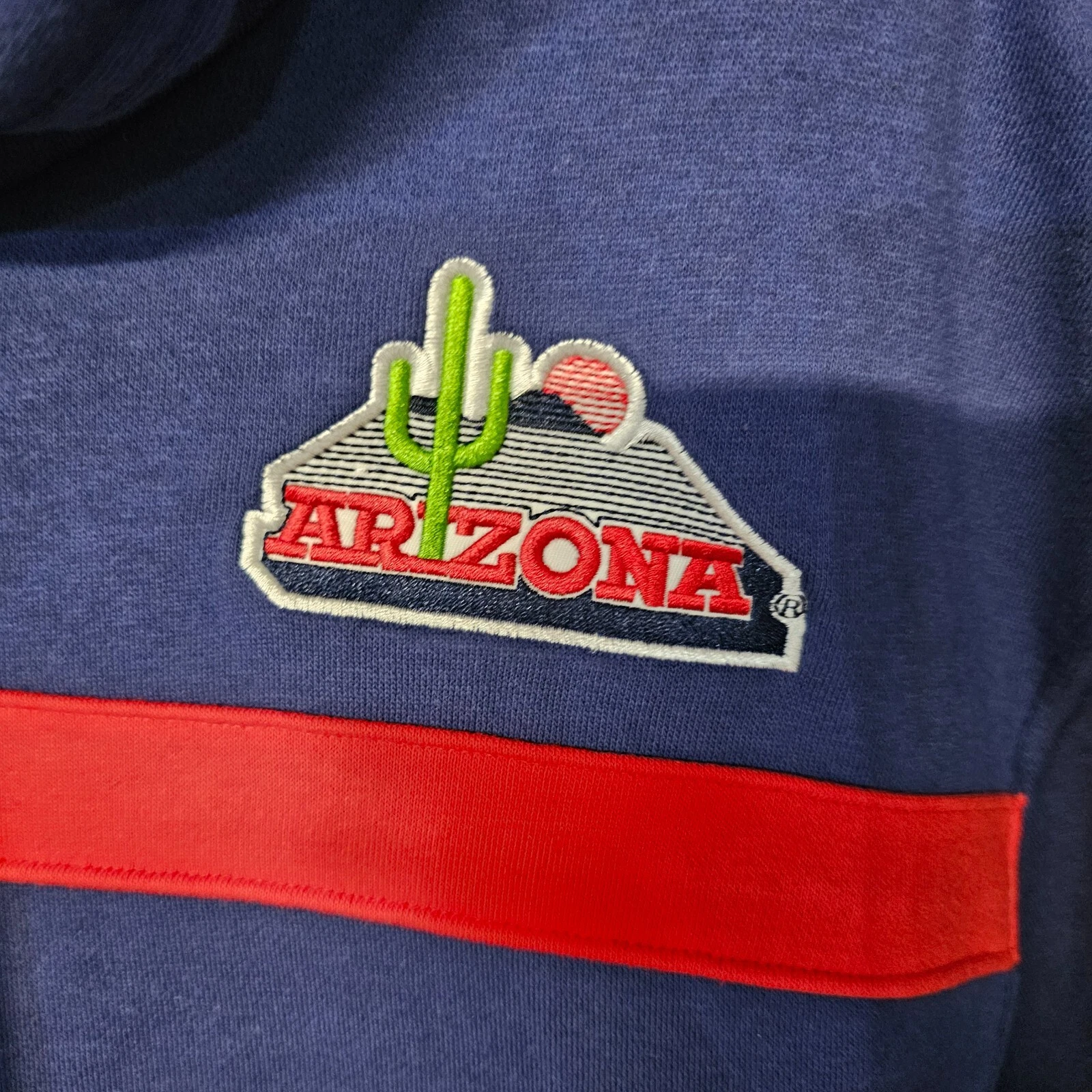 Felpa con cappuccio Mitchell & Ness Arizona Wildcats Bear Down Head Coach nuova con etichette da uomo L $110