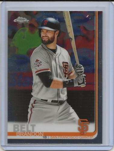 2019 TOPPS CHROME BASEBALL TRADING CARDS SINGLE CARDS - YOU PICK YOUR CARD - Picture 105 of 169