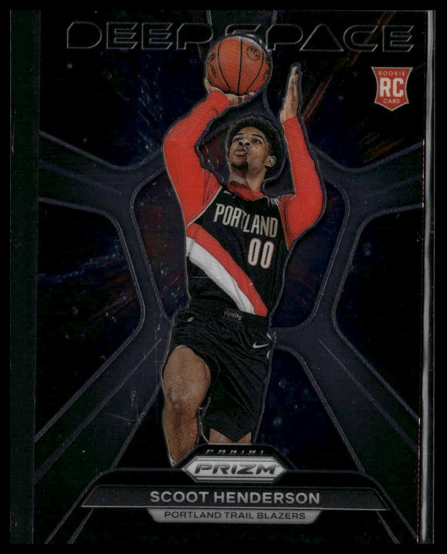 2023-24 Panini Prizm #3 Scoot Henderson Deep Space RC Rookie