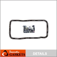 Oil Pan Gasket Fits 90-01 Acura Integra 1.7 1.8L Honda Civic 1.6L DOHC CR-V 2.0L
