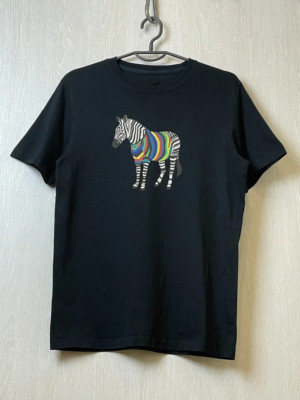 Paul Smith Striped Zebra T SHIRT Black FULL SIZE S-5XL CT72