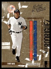 2004 Donruss Leather & Lumber Alex Rodriguez #94 New York Yankees