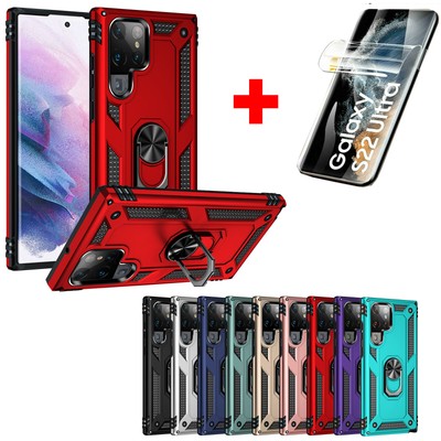 For Samsung Galaxy Note 10 S20 S21 S22 Plus Ultra FE Shockproof Stand Case Cover