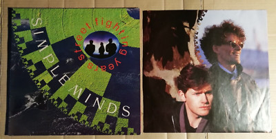 SIMPLE MINDS - STREETFIGHTING YEARS  -  LP  + OIS (no seamsplits) EUR / GER 1989