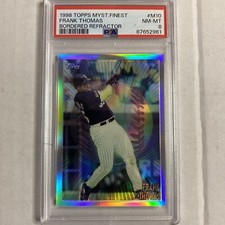 1998 Topps Mystery Finest Bordered Refractor Frank Thomas PSA 8 PS