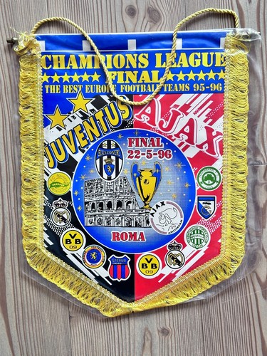 ancien petit FANION / PENNANT )) JUVENTUS FC ** ITALIA