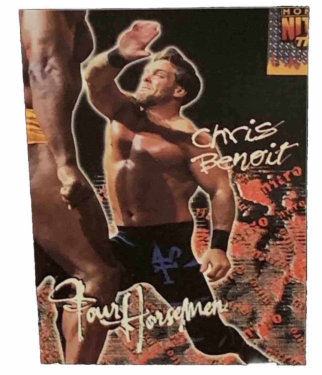 Chris Benoit Four Horsemen 1999 Topps WCW/nWo #48 WWE Monday Night