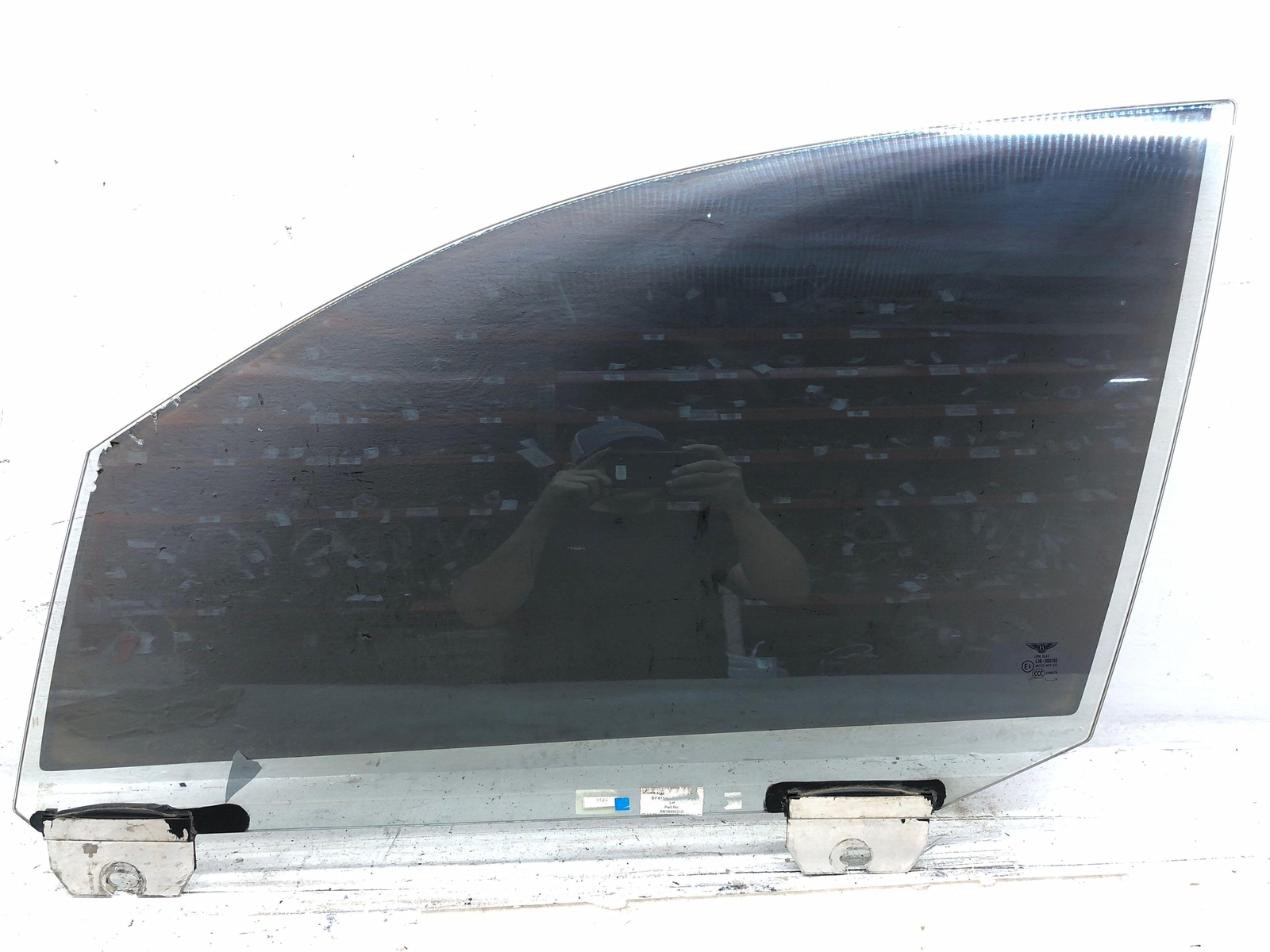 2006-2012 BENTLEY CONTINENTAL FRONT LEFT DOOR GLASS WINDOW FADED TINT 3W5845021D