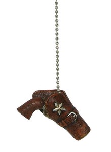 Western Pistol Holster Ceiling Fan Pull 674956132476 Ebay