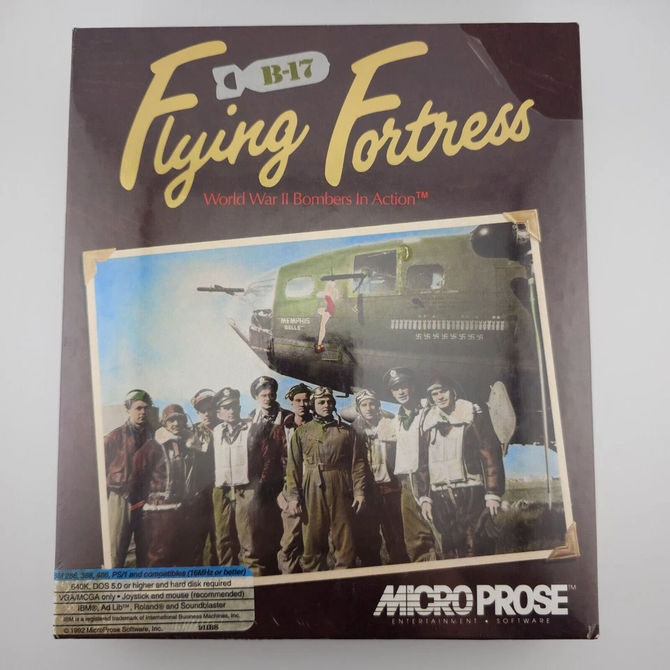 B-17 Flying Fortress: WWII Bombers in Action, 1992, Big Box, New & Sealed - Image 2 of 4