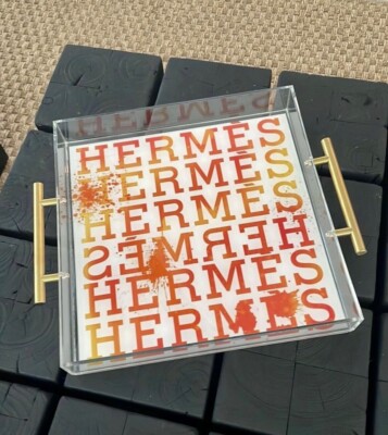 Hermes inspired tray | eBay