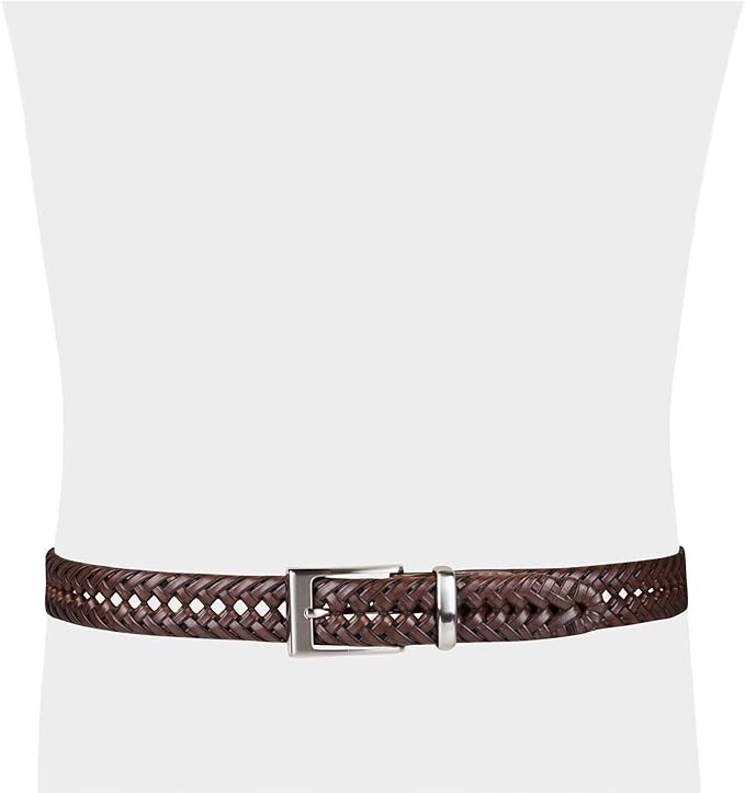 Dockers Men's Leather Braided Casual  Dress Belt … - image 4