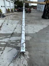 40' 40 foot aluminum sail boat sailboat sailing mast NO SALT