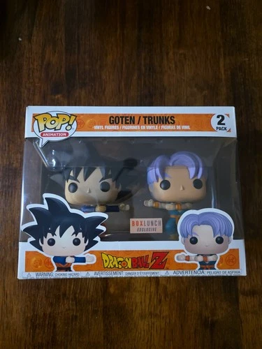 Funko Pop! Vinyl: Dragon Ball - DBZ-2 Pack-Goten & Trunks Fusion - Box Lunch...