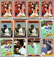 Elliott Maddox (16) Card Lot - LAST CHANCE – DON’T MISS OUT!