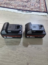 2 x 5.0Ah Lithium-Ion Battery Compatible with Milwaukee M18 18V tools