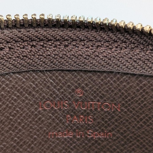 Zustand Louis Vuitton Damier Pochette Cles Münzetui N62658 gebraucht - Bild 12 von 16