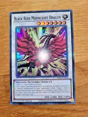 Black Rose Moonlight Dragon RA03-EN038 Super Rare English 1st Edition