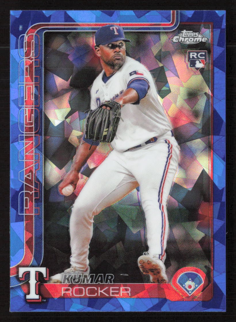 2025 Topps Chrome Sapphire #73 Kumar Rocker Refractor