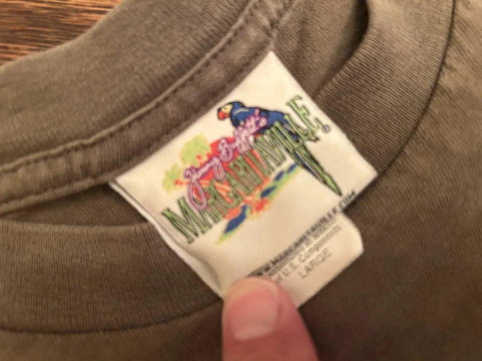 Jimmy Buffett Margaritaville Y2K T-Shirt Men XL Bren Tee Orlando Weather is Here - Image 2 of 4