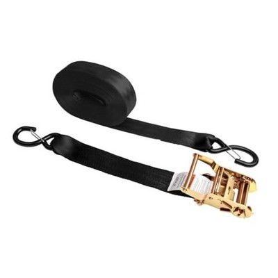 2'' x56' Heavy Duty Ratchet Straps S Hooks 1000LBS for Trailers 2 inch x 56 feet