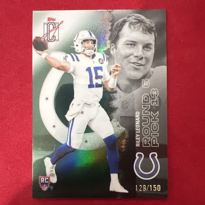 Topps 2025 Signature Class Riley Leonard RC 129/150 Indianapolis Colts  🏈