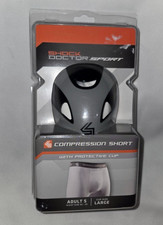 Shock Doctor sport compression short With Protcetion Cup Adult S 30/33 Cup Sz L