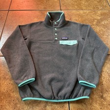 Women s Patagonia Lightweight Synchilla Snap-T Pullover XXS 25455 Grey