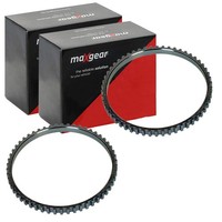 2X Maxgear ABS-SENSORRINGE Vorne Beidseitig Passend FÜR CitroËN Jumper Fiat