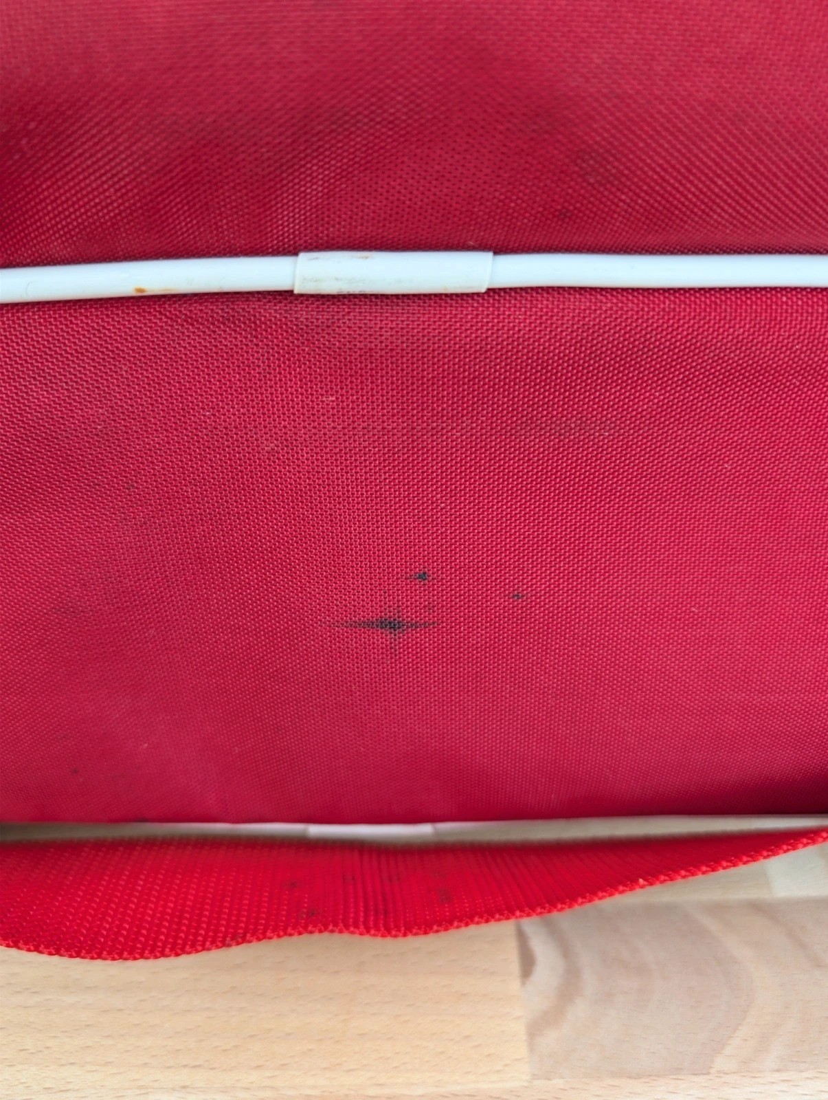 Vintage Levi's Los Angeles Olympics 1984 kit bag satchel holdall 20x12x6" DN3769 image 7