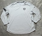 Oakland Raiders  Nike Dri-Fit Breathe Long Sleeve Performance Shirt 3XL